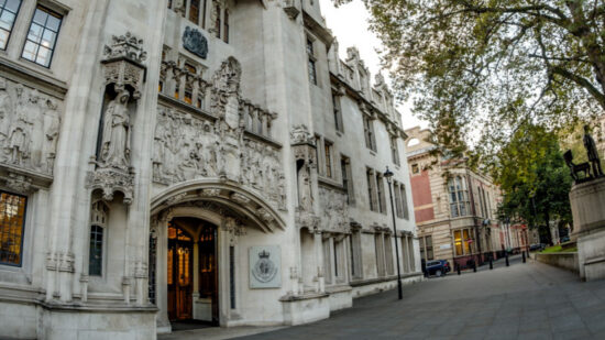 Supreme Court of the United Kingdom (UK) Shutterstock_497371024